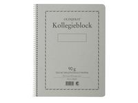 Kollegieblock A4 90 gr Olinjerat