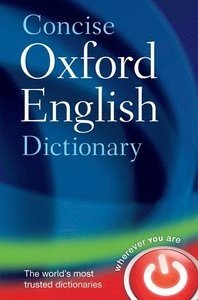 Concise oxford english dictionary