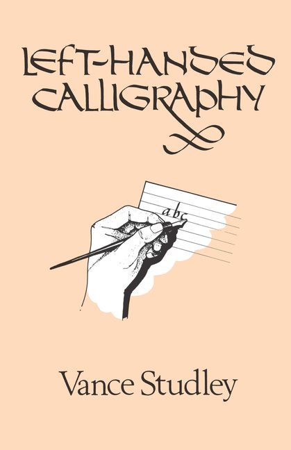 Left-handed calligraphy