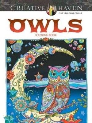 Creative haven owls coloring book