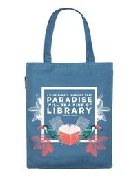 Jorge Luis Borges: Paradise Tote Bag