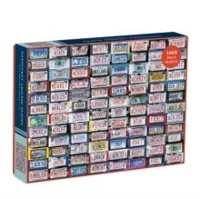 Nantucket License Plates 1000 Piece Puzzle