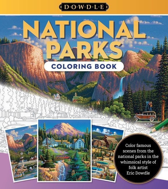 Eric Dowdle Coloring Book: National Parks