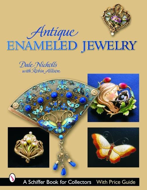 Antique enameled jewelry