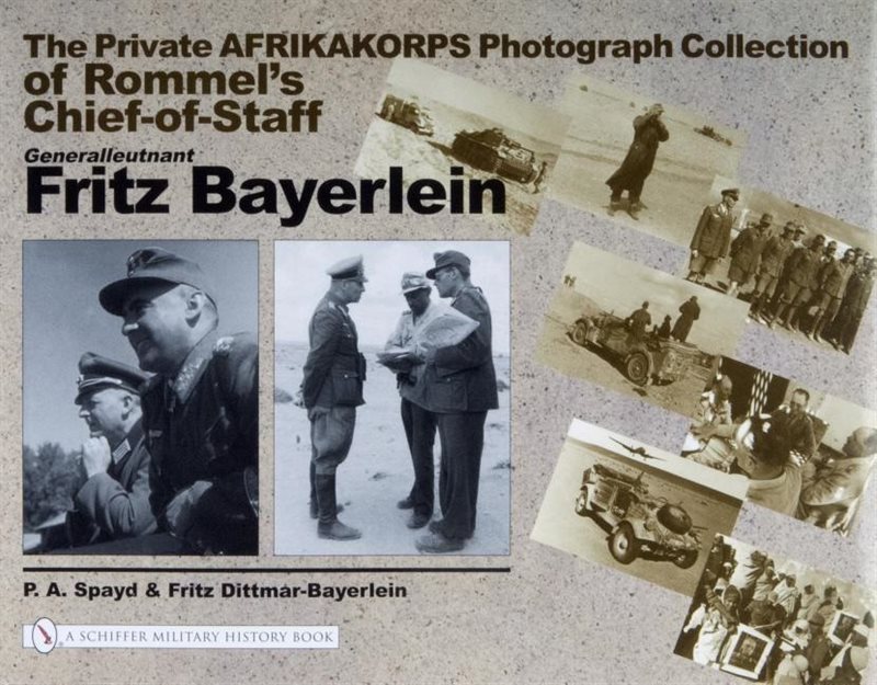 Private afrikakorps photograph collection of rommels chief-of staff general