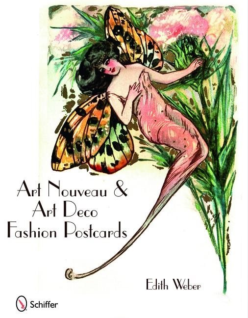 Art nouveau & art deco fashion postcards