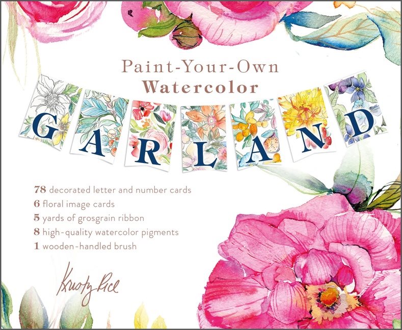 Paint-Your-Own Watercolor Garland