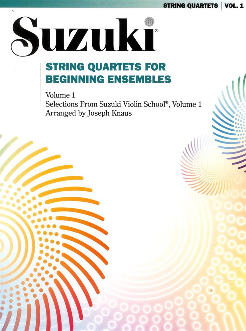 Suzuji String Quartets for beginning ensamble