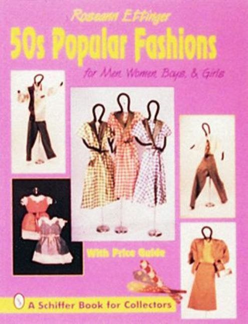 50s popular fashions - for men, women, boys & girls