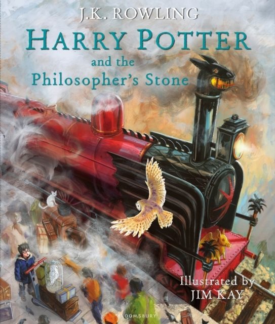 Harry Potter and the Philosophers Stone Illustrated Edition