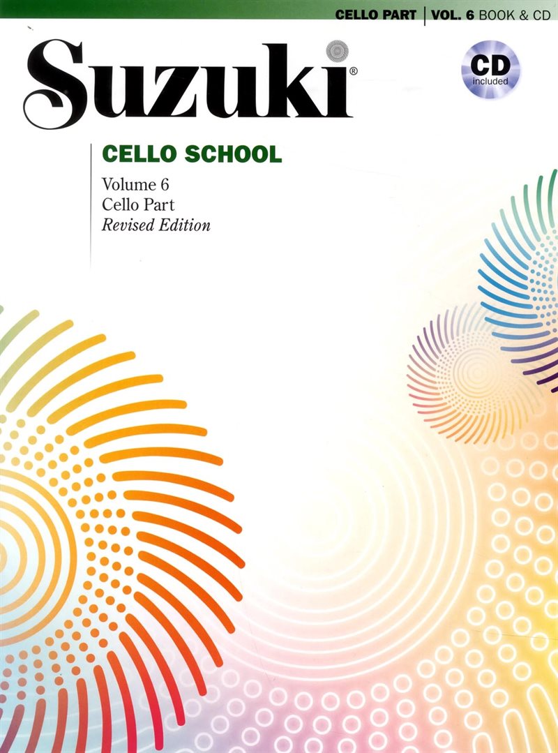 Suzuki Cello school. Vol 6, book and CD 