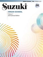 Suzuki Organ School vol 7, bok/cd