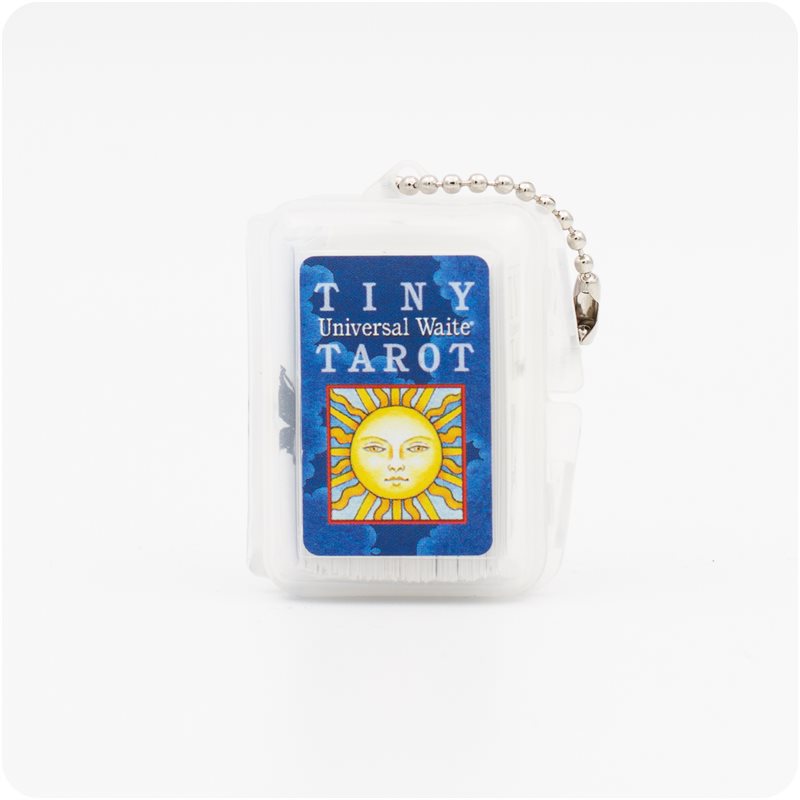 Keychain, Tiny Tarot (Key Chain + Tiny Universal Waite Tarot