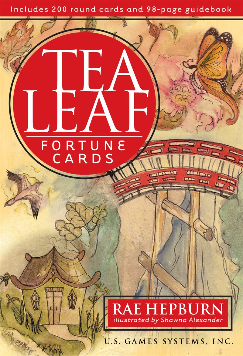 Tea Leaf Fortune Cards (Book & 200 Round Cards)