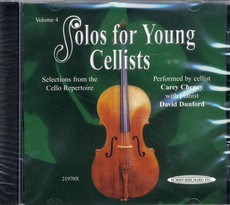 Suzuki solos for young cellists cd 4