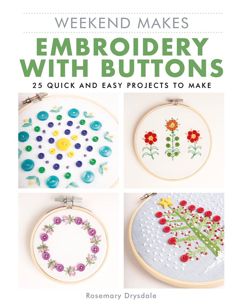 Embroidery with Buttons