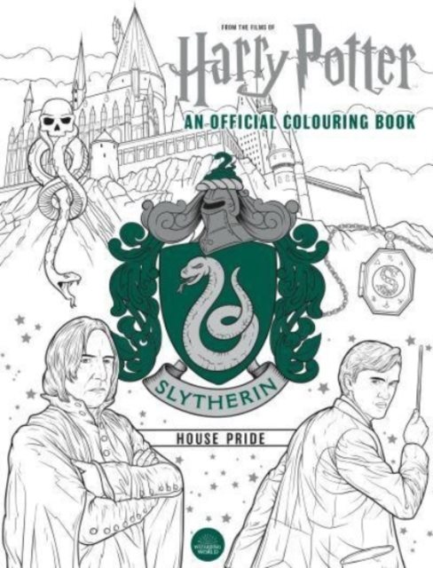 Harry Potter: Slytherin House Pride - The Official Colouring Book