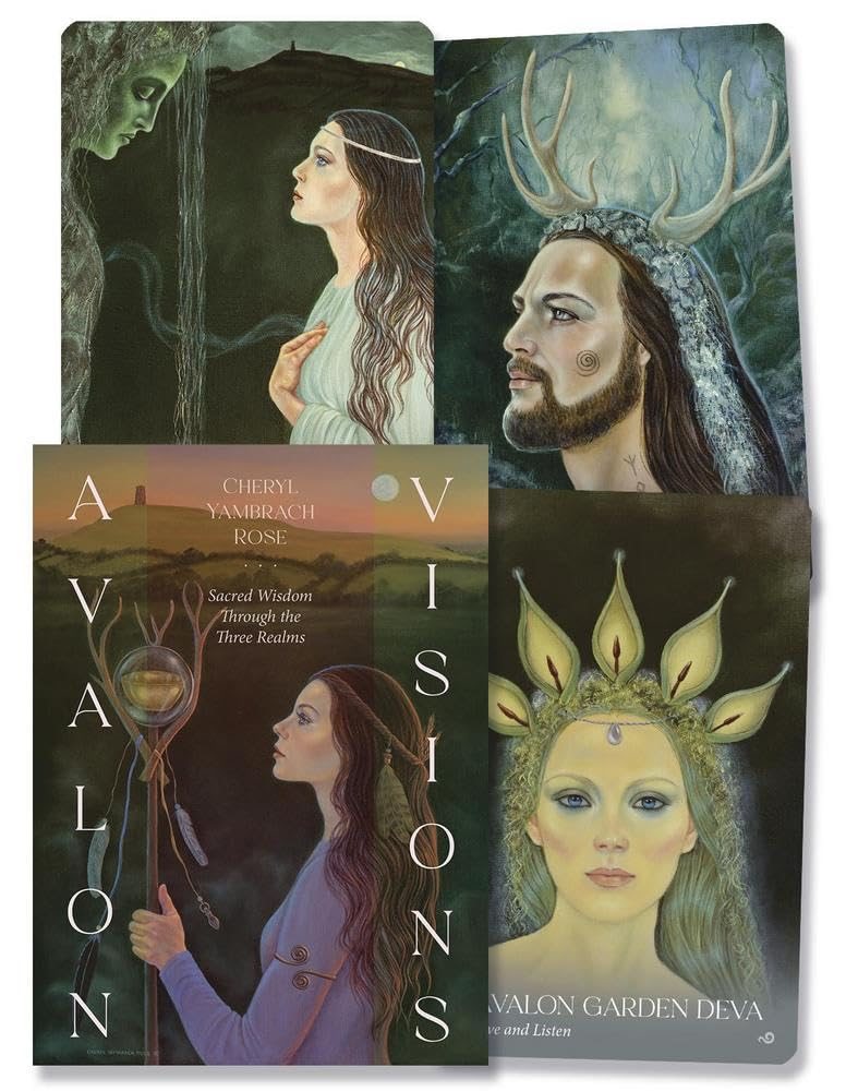 Avalon Visions Oracle: Sacred Wisdom Through the Three Realms