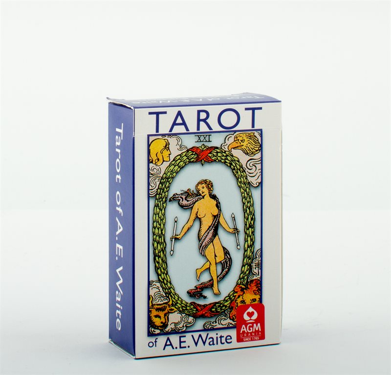 A.E. Waite Tarot Pocket Blue Edition