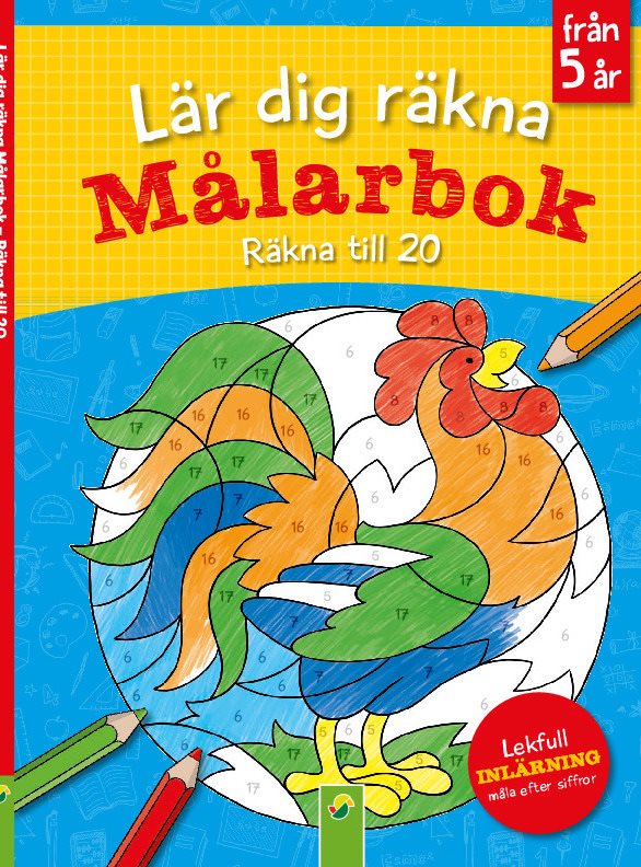 Lär dig räkna : målarbok - räkna till 20