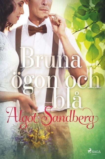 Bruna ögon och blå