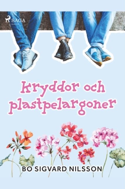 Kryddor och plastpelargoner