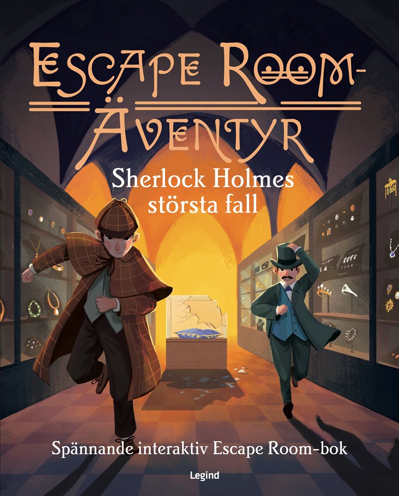 Sherlock Holmes största fall : spännande interaktiv Escape Room-bok