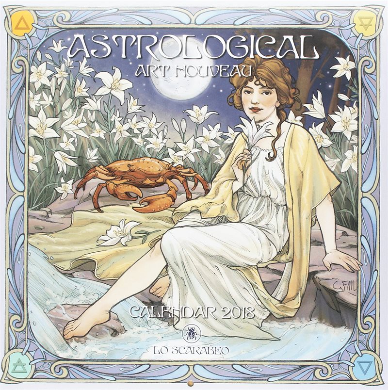 Astrological Art Nouveau Calendar 2018