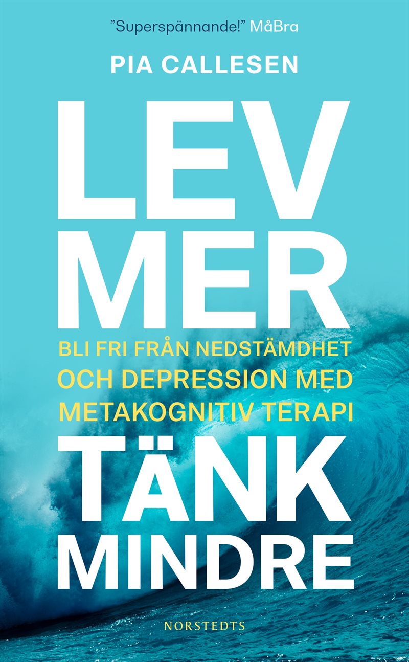 Lev mer, tänk mindre : bli fri från nedstämdhet och depression med metakognitiv terapi