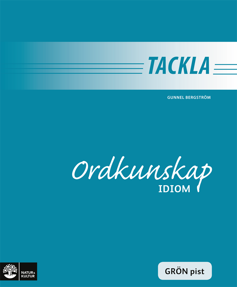 Tackla Ordkunskap Korsord Röd pist (1-pack)