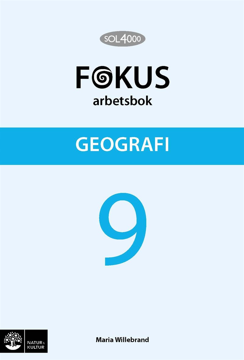 SOL 4000 Geografi 9 Fokus Arbetsbok