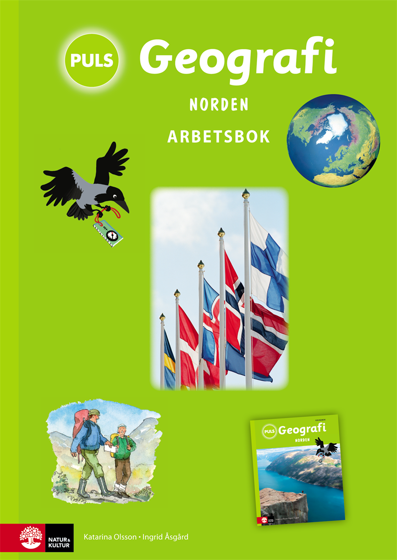 PULS Geografi 4-6 Norden Arbetsbok, tredje upplagan