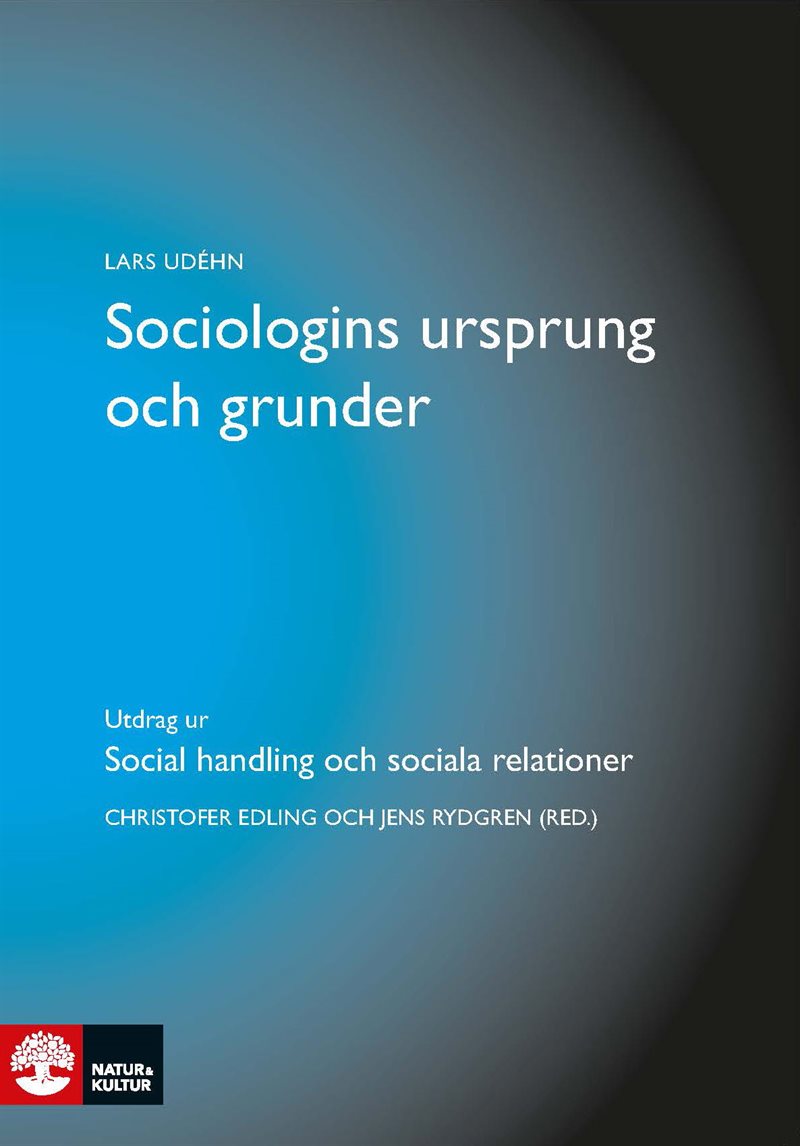 Sociologins ursprung och grunder : utdrag ur Social handling och sociala relationer