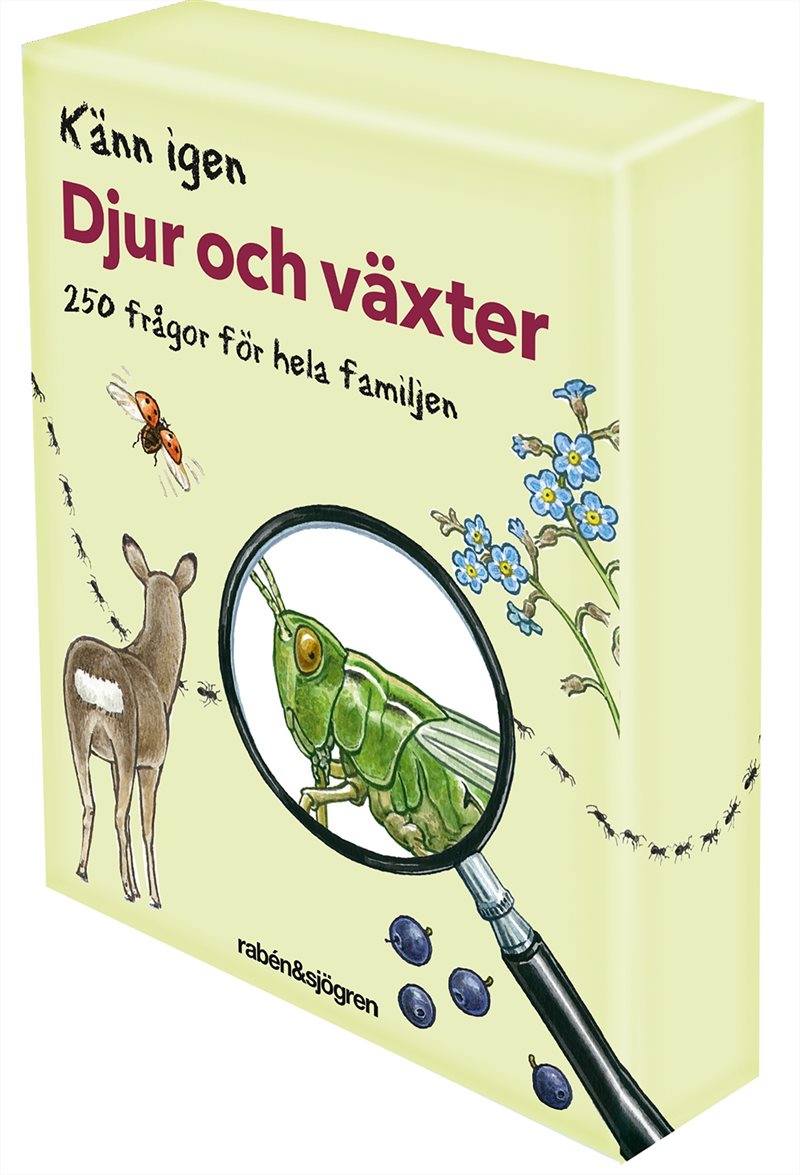 Frågespel: Känn igen djur och växter : 250 frågor för hela familjen