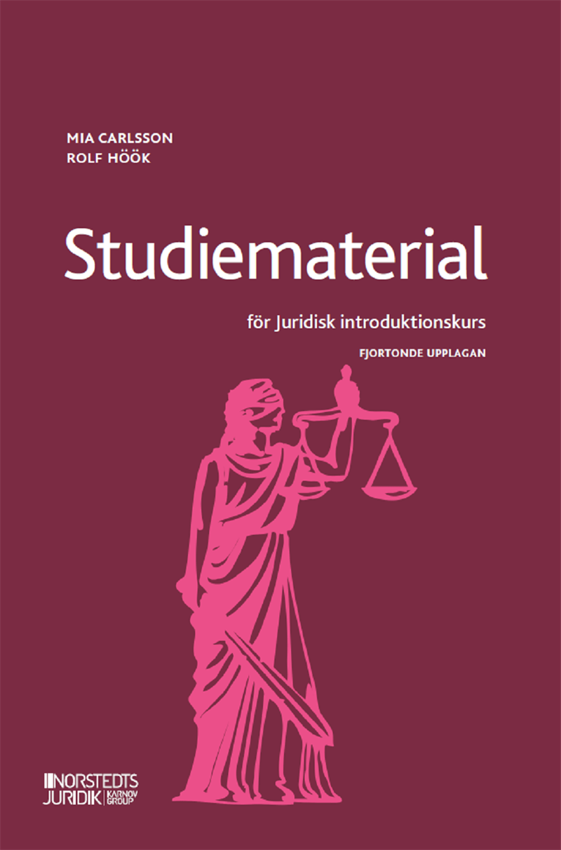 Studiematerial för Juridisk introduktionskurs