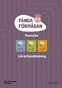 Fånga förmågan svenska Lärarhandl 4-6 + 8 planscher