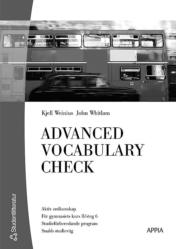 Advanced Vocabulary Check (10-pack) - Engelska 6