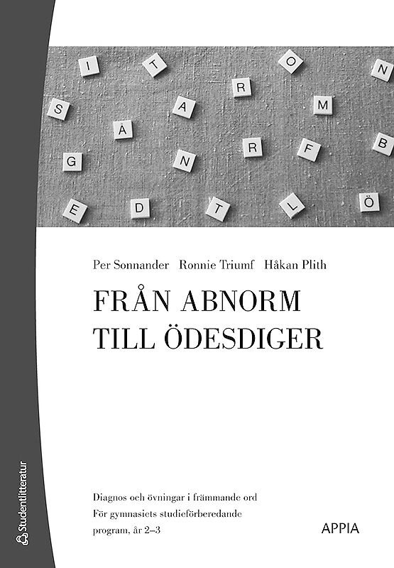 Från abnorm till ödesdiger (10-pack) - År 2 och 3 på gymnasiet