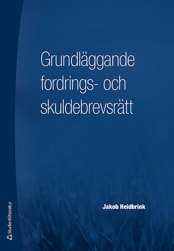 Grundläggande fordrings- och skuldebrevsrätt