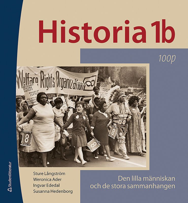 Historia 1b 100p - Elevpaket - Digitalt + Tryckt - Den lilla människan och de stora sammanhangen 100p