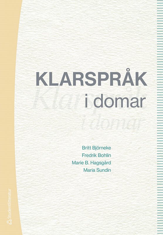 Klarspråk i domar