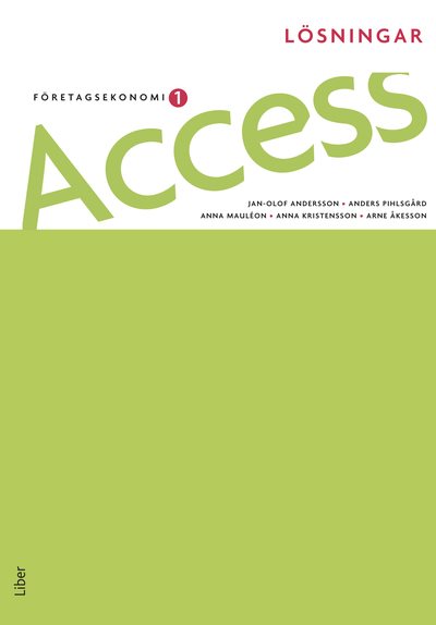 Access 1, Lösningar