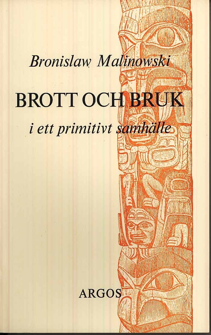 Brott och bruk i ett primitivt samhälle