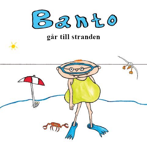 Banto går till stranden