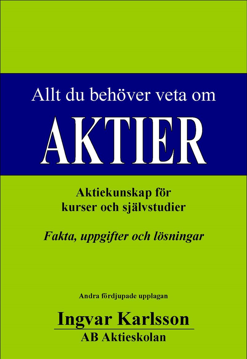 Allt du behöver veta om aktier