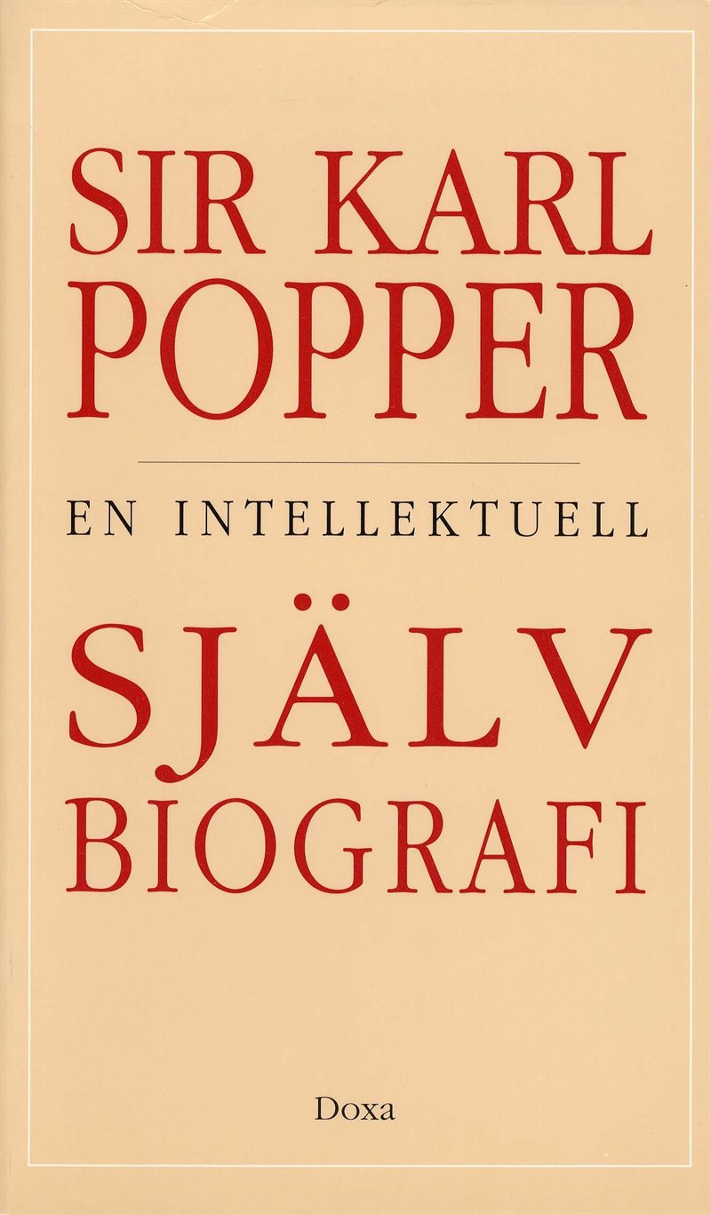 En intellektuell självbiografi