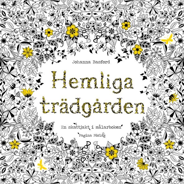 Hemliga Trädgården - En skattjakt i målarboken