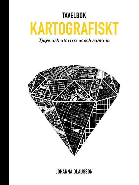 Kartografiskt   Tavelbok, 20 ark att riva ut och rama in