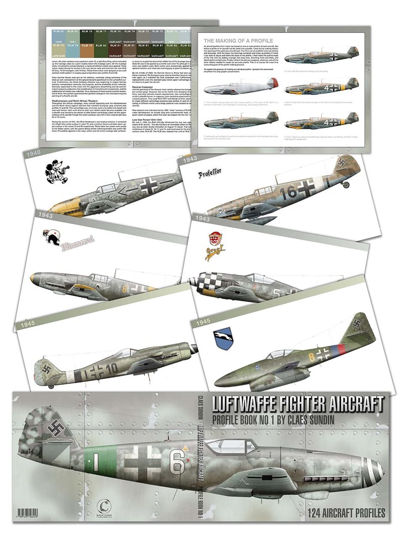 Luftwaffe fighter aircraft : profile book no 1 