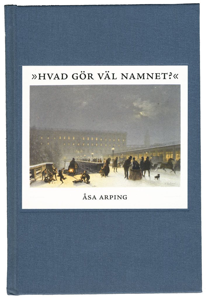 Hvad gör väl namnet? : anonymitet och varumärkesbyggande i svensk litteraturkritik 1820-1850